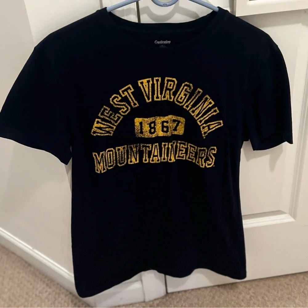 3/$19 WVU West Virginia Mountaineers college short sleeve T-shirt
